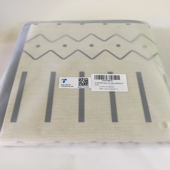 Pillow-Yama-Gray: Pillow cover set of 4 - Picture 9 of 13